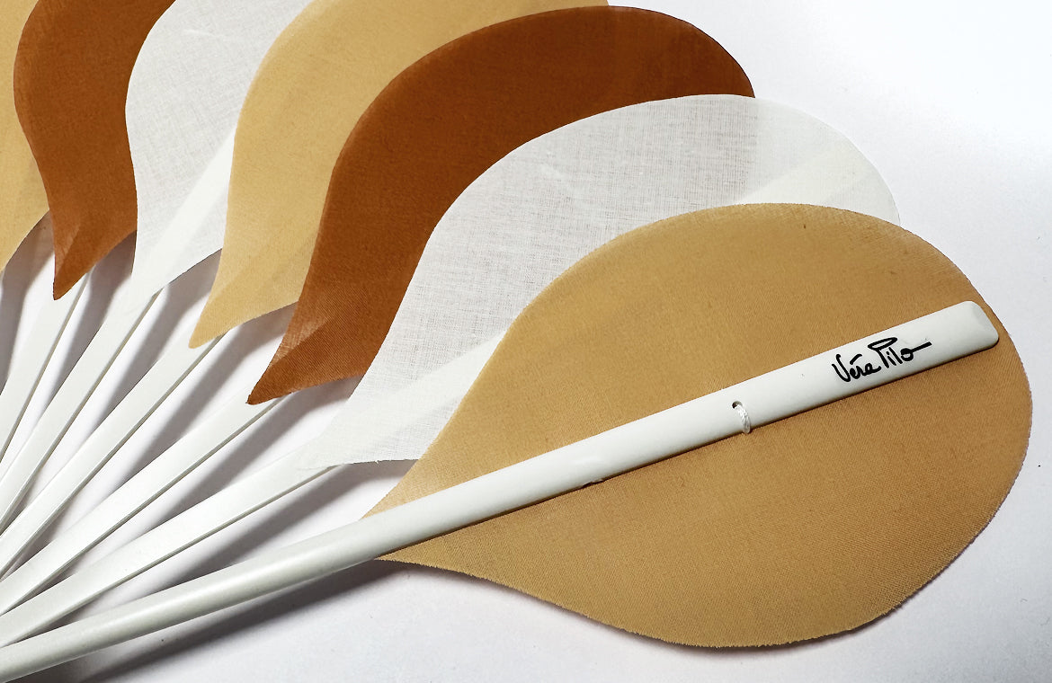 Ventaglio Palmito Caramelo