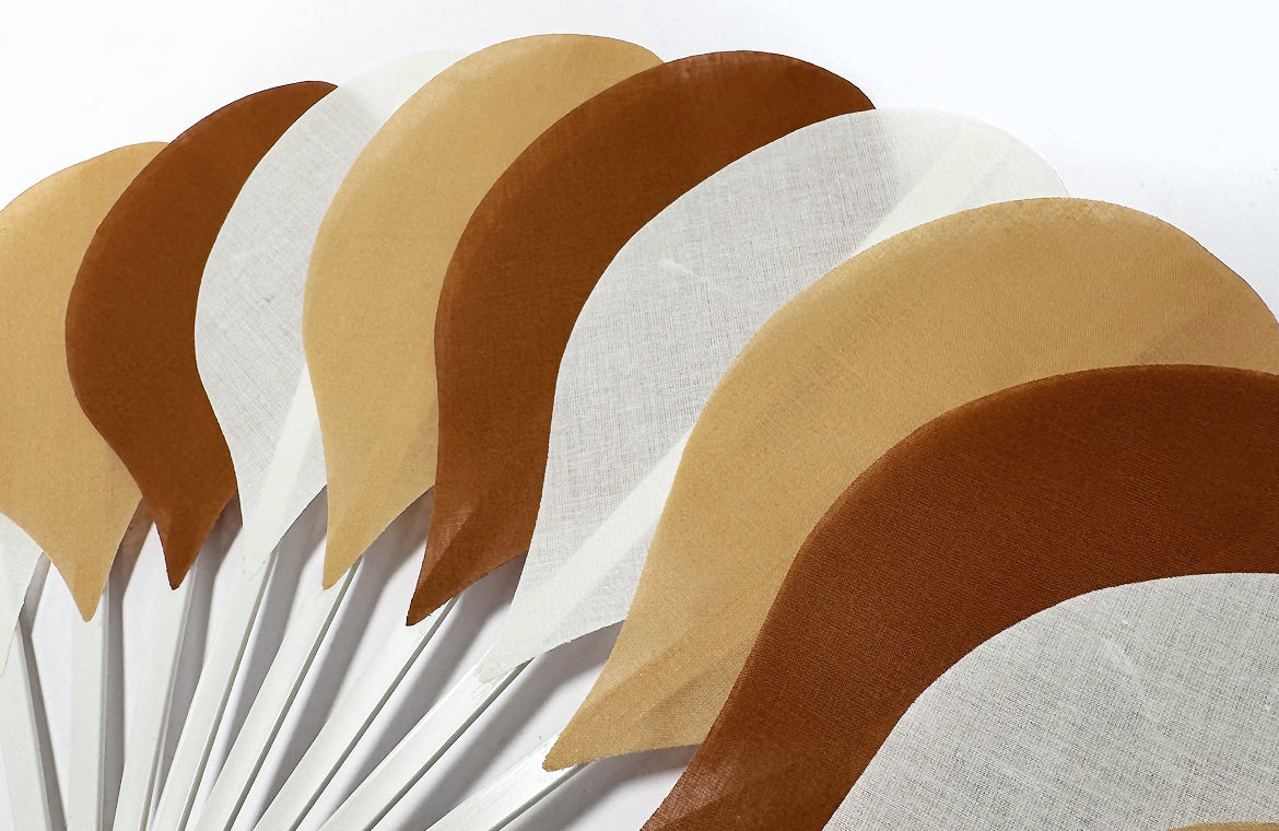 Ventaglio Palmito Caramelo