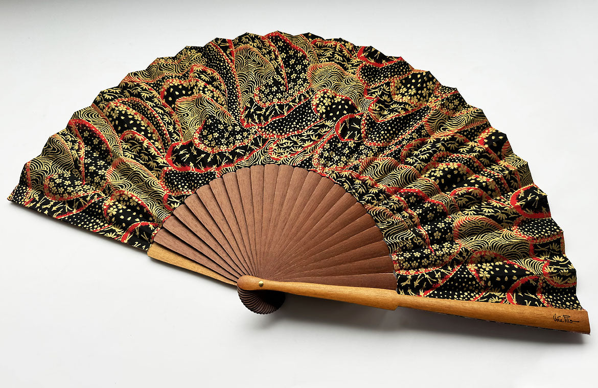 Ventaglio Kimono Nero