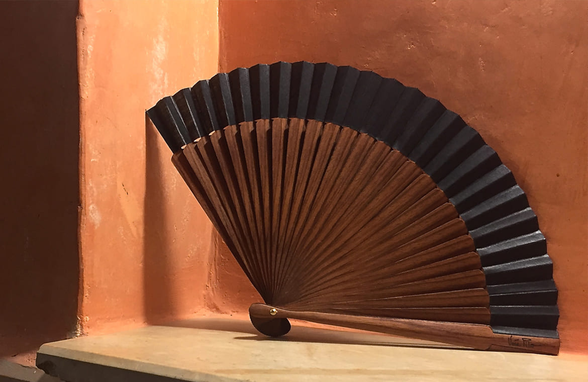 Ventaglio Mini Amazonia Nero