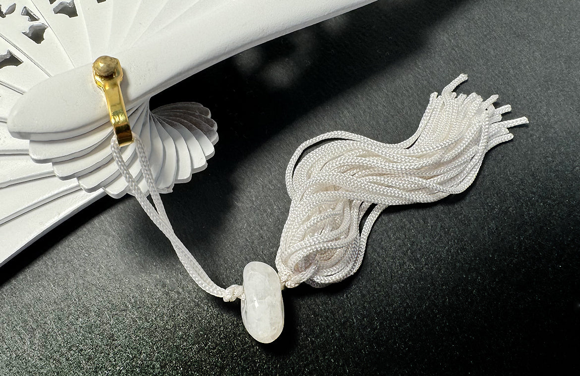 White Mini Anabella fan