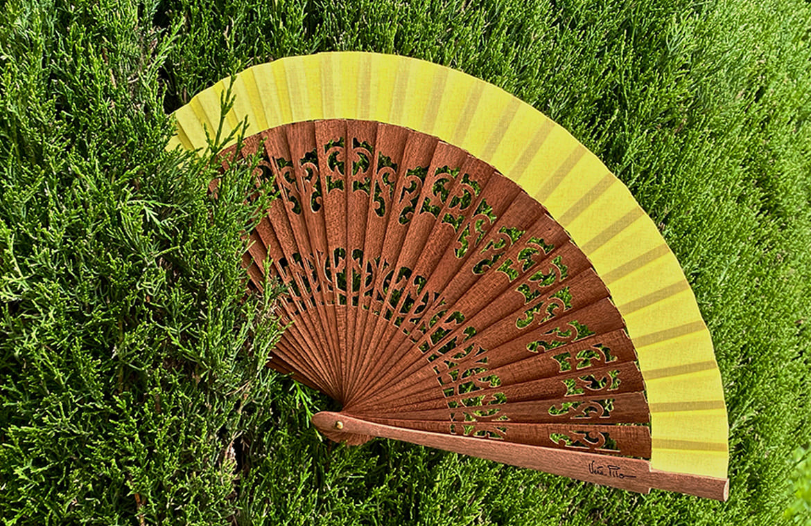 Ventaglio Andalousia Giallo