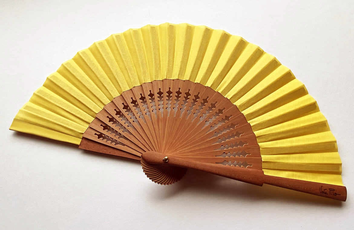 Ventaglio Mini Gepetto Giallo