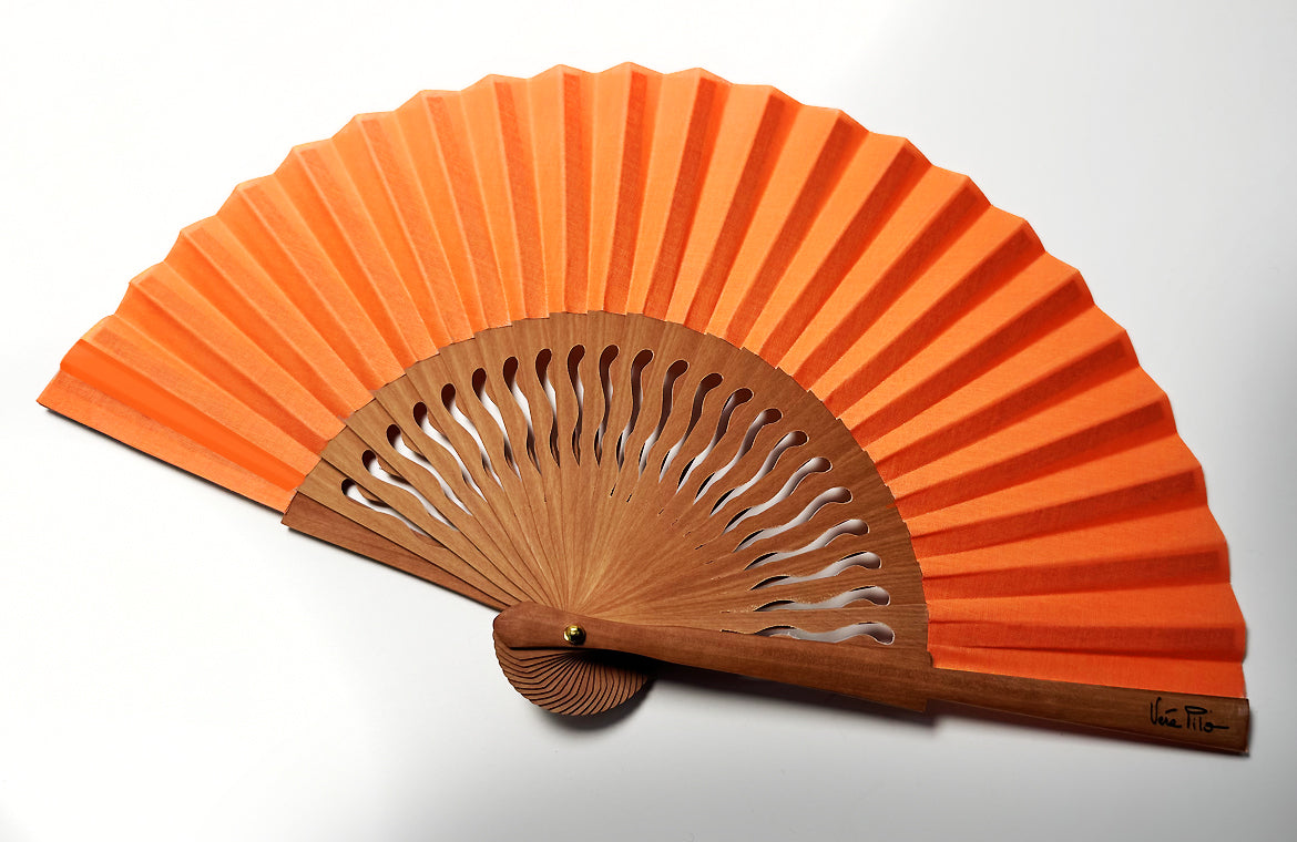 Orange Mini Soleio fan