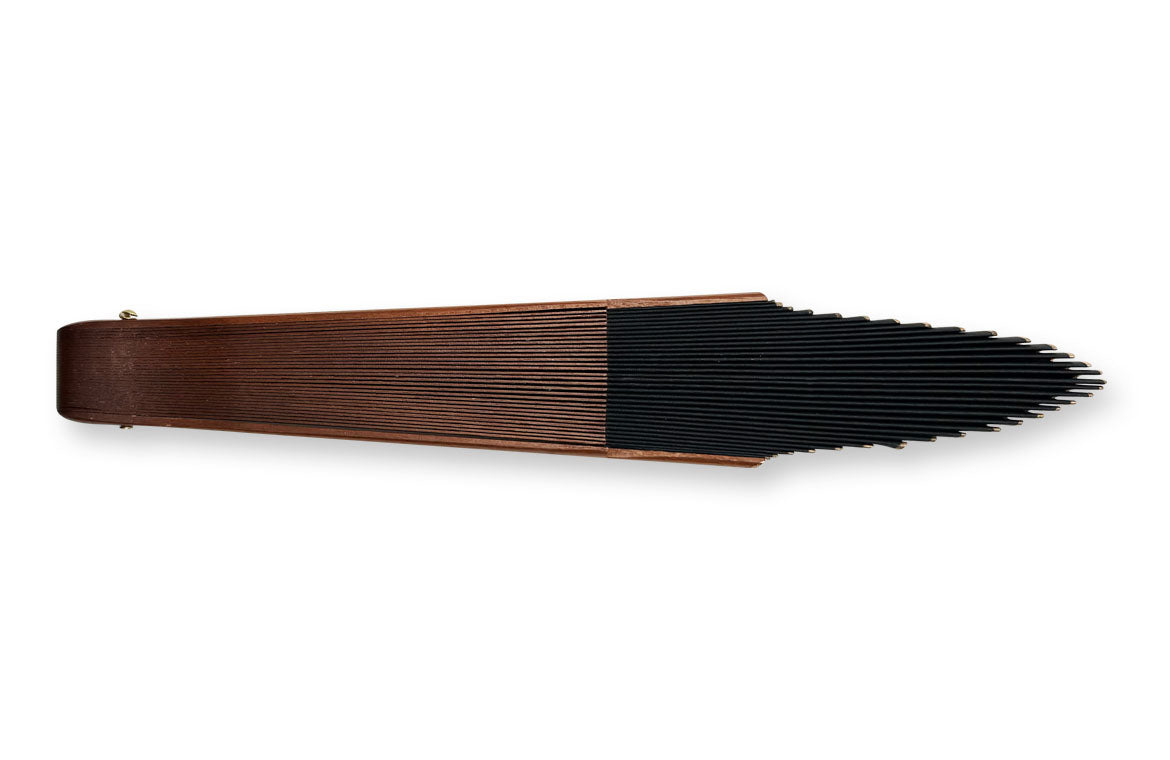 Ventaglio Ovalo Nero