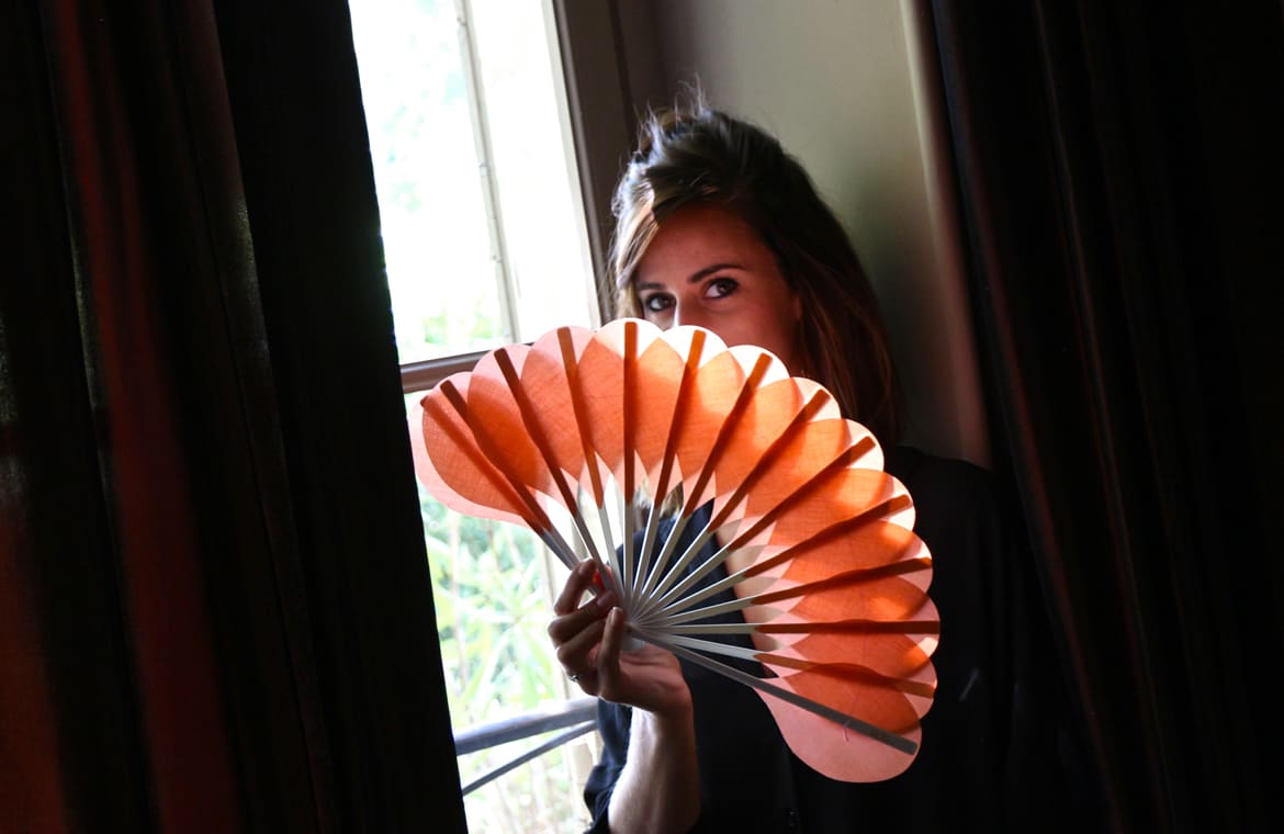 Ventaglio Palmito Salmone