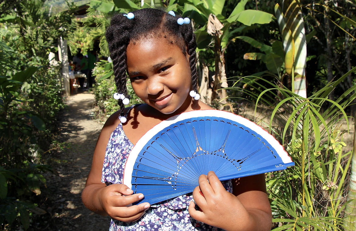 Tourefela French fan