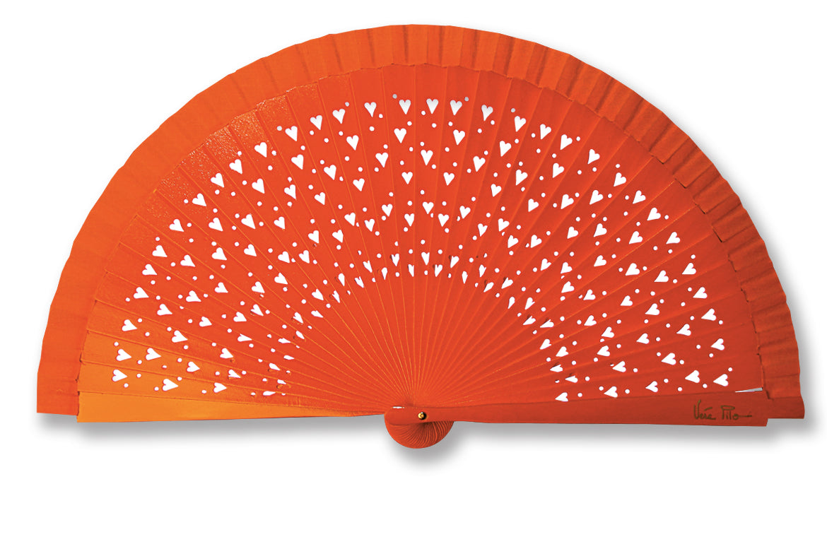 Ventaglio Unicolo Arancione