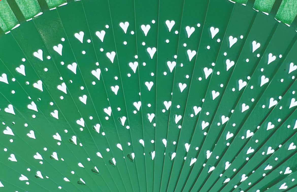 Ventaglio Unicolo Verde