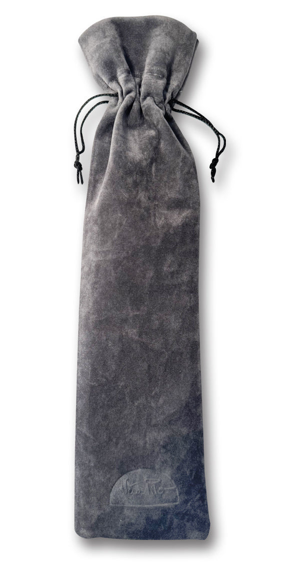 Mouse grey Velvet Bag - Standard Size