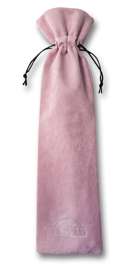 Antique Pink Velvet Bag - Standard Size