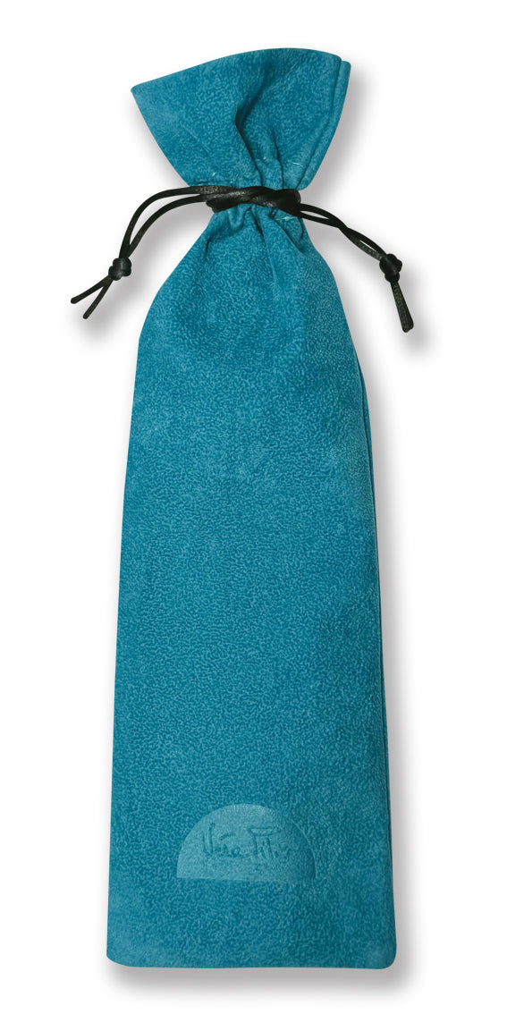 Borsa Velluto Turchese - Misura Piccola