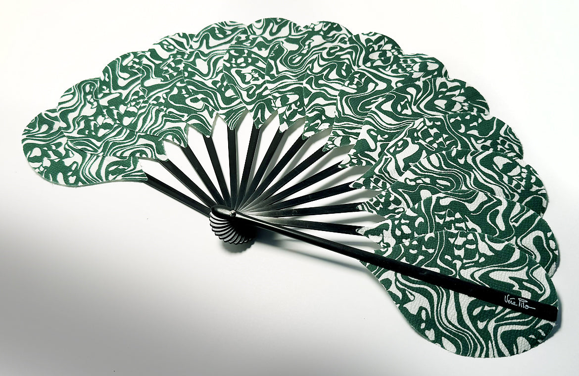 Ventaglio Palmito Vibrato Verde