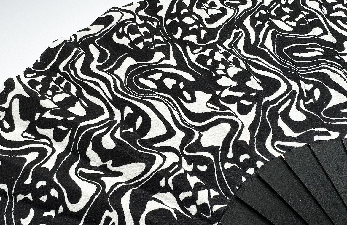 Ventaglio Vibrato Nero