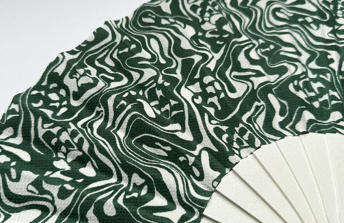 Ventaglio Vibrato Verde