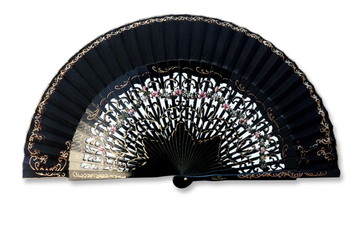 Eventail-Aragona-Noir