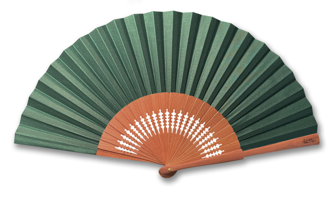 Eventail-Gepetto-Vert-Sapin