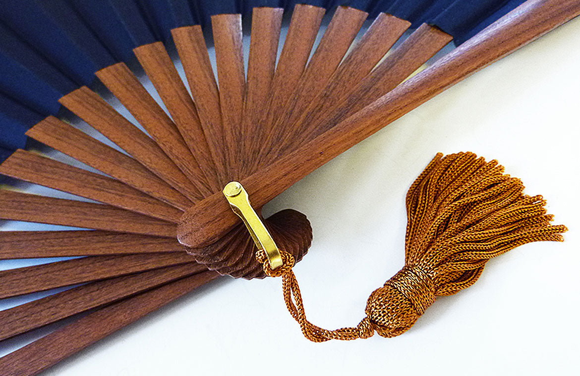 Eventail-Havanana-Marine-Pompon