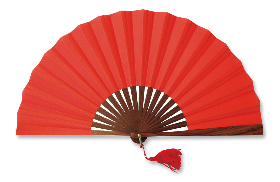 Eventail-Havanana-Rouge