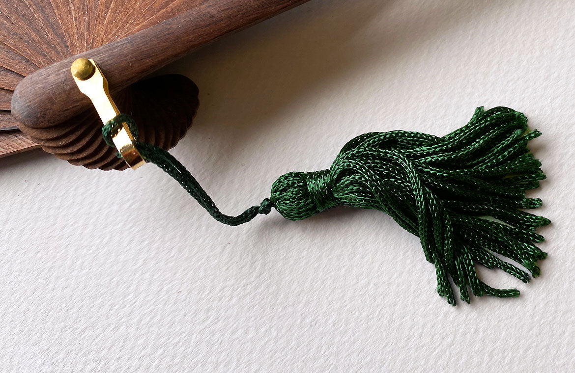 Eventail-Havanana-Vert-Pompon