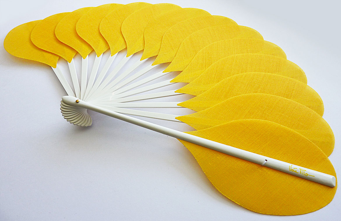 Eventail-Palmito-Jaune