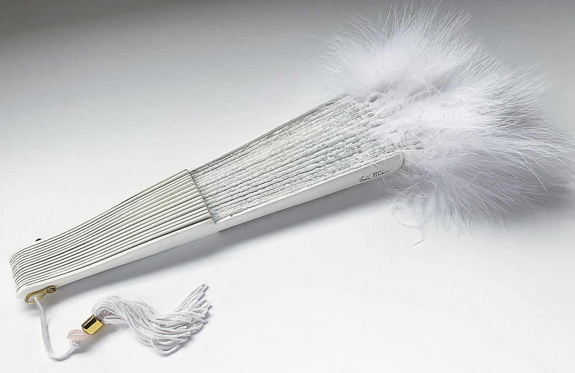 Eventail-Lido-Blanc-Fermé