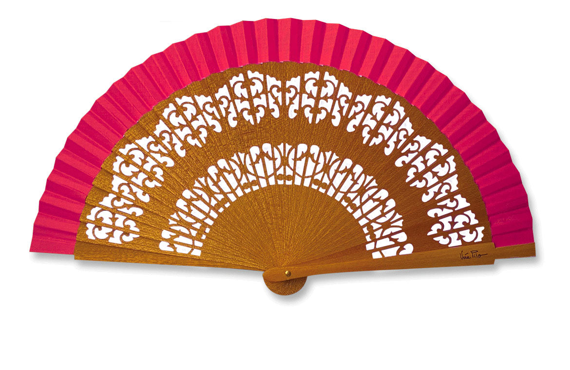 Eventail-Mini-Andalousia-Fuchsia