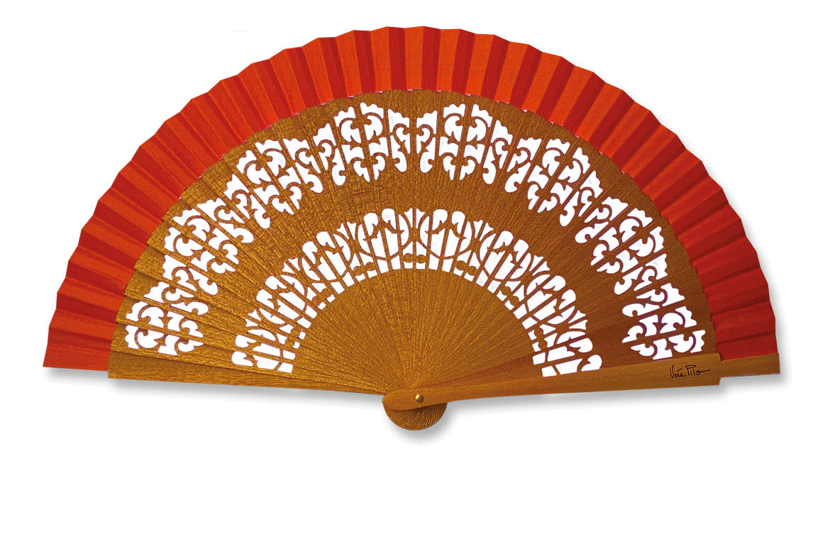 Eventail-Mini-Andalousia-Rouge