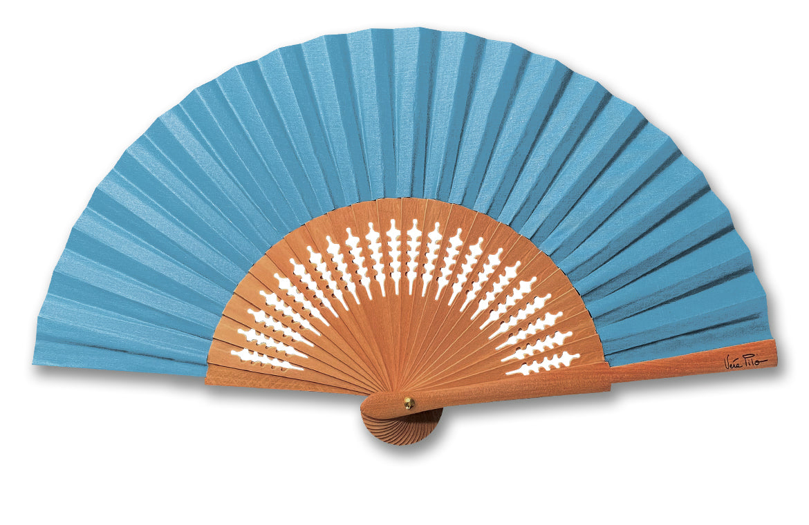 Eventail-Mini-Gepetto-Turquoise