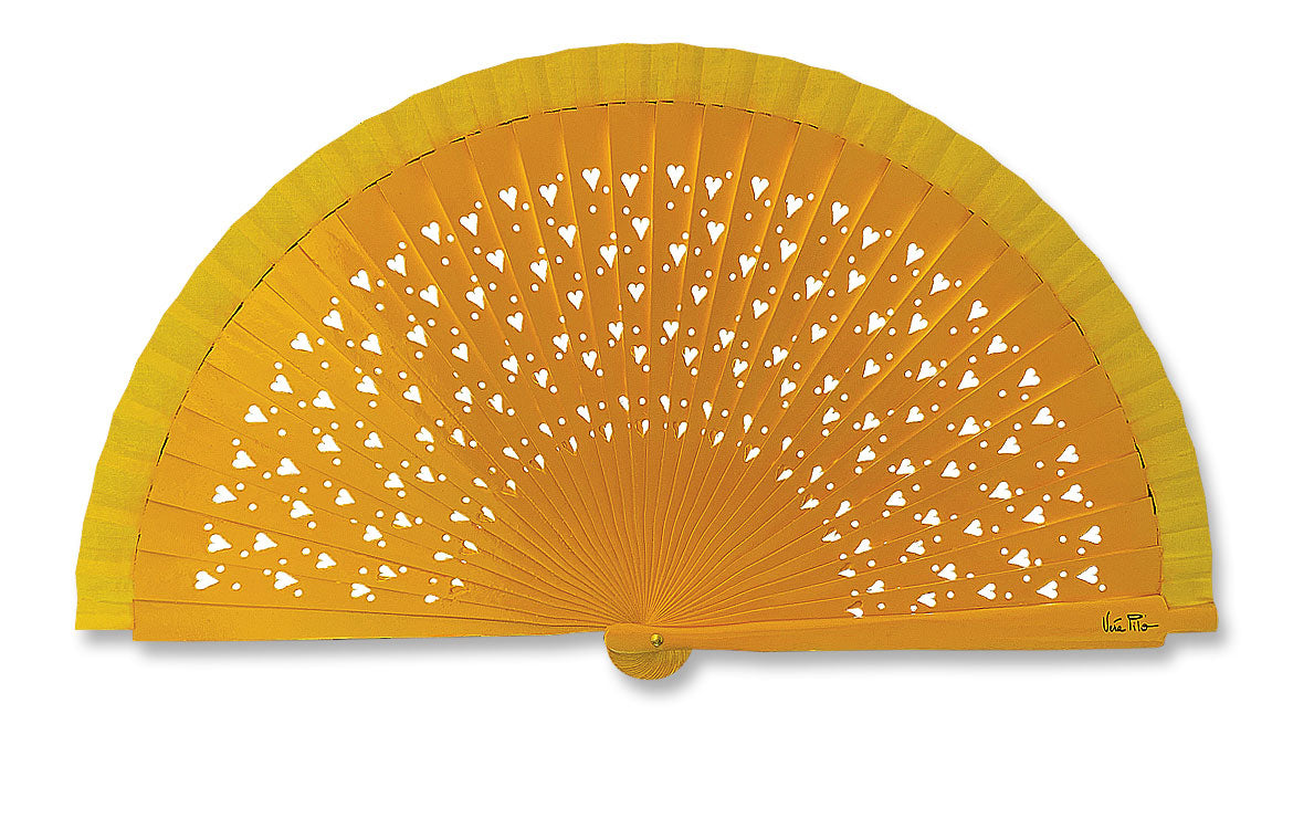 Eventail-Unicolo-Jaune