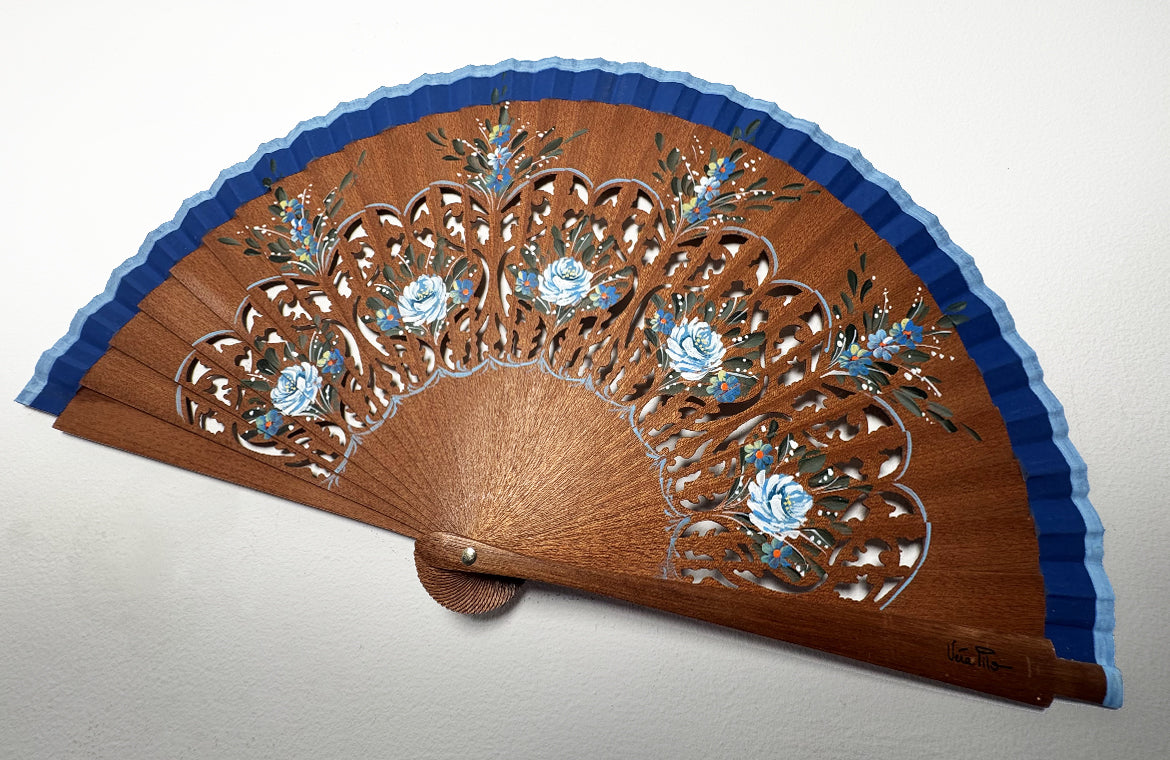 Navy Blue Alamano fan