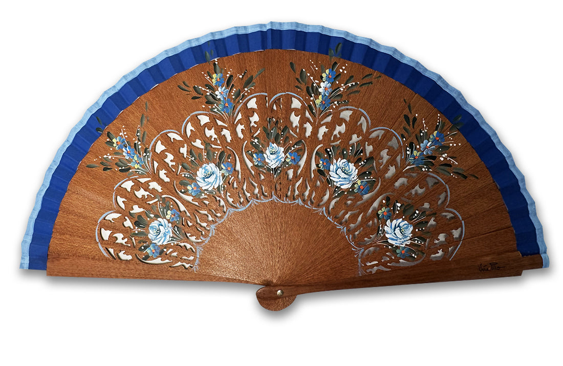 Navy Blue Alamano fan