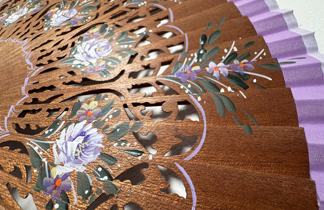 Ventaglio Poetico Viola