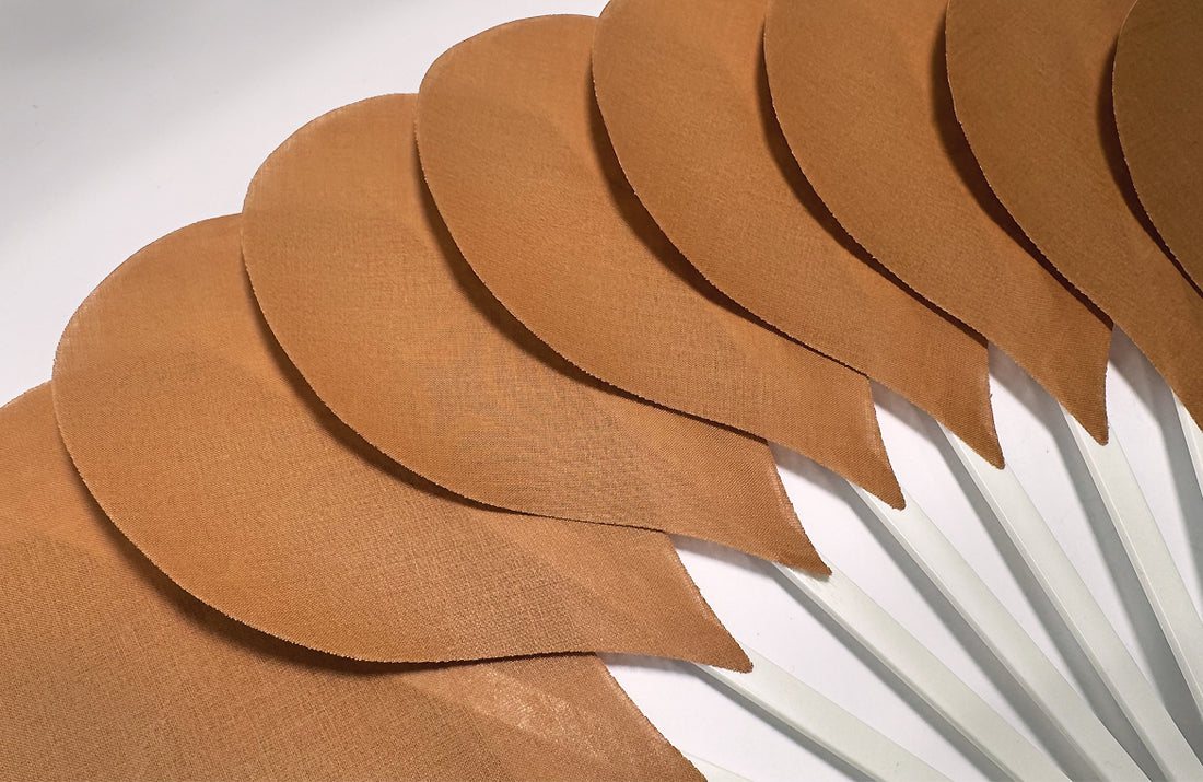 Ventaglio Palmito Cannella