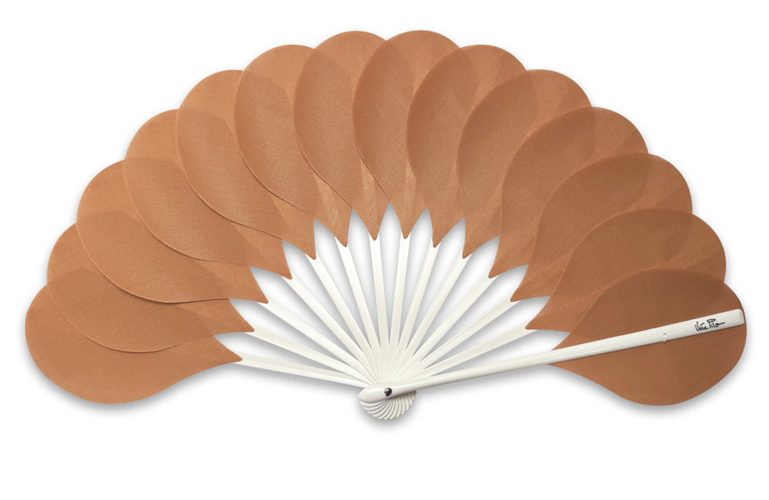 Ventaglio Palmito Cannella