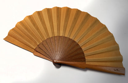 Éventail Seda Ocre