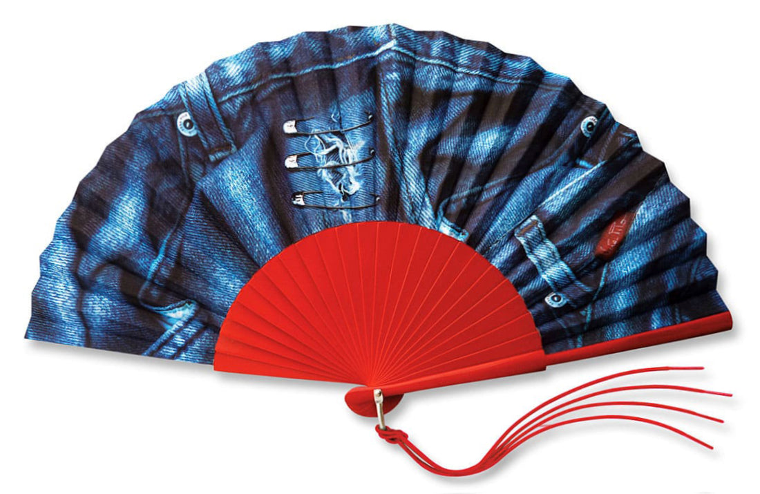 Ventaglio Djinina Rosso