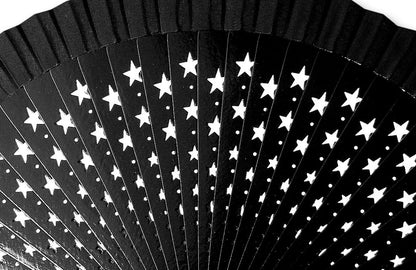 Éventail Estrella Noir