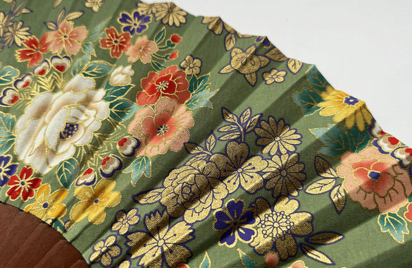 Eventail Kimono Vert