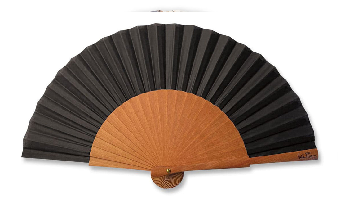 Éventail Mini Ecololo Noir
