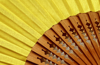 Éventail Mini Gepetto Jaune