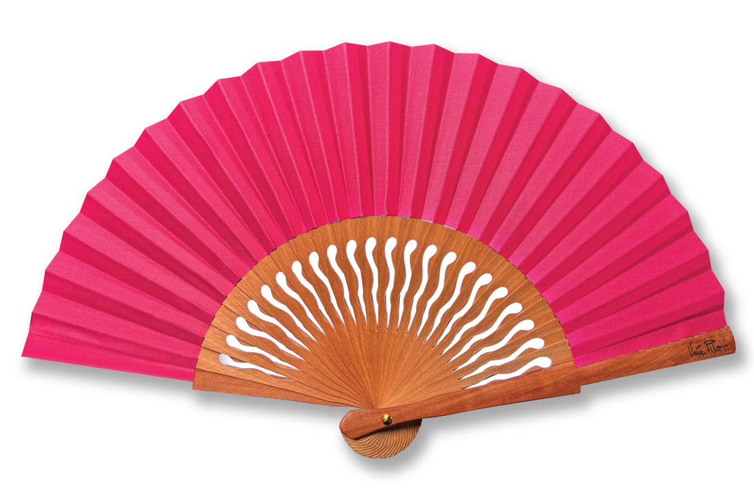 Fuchsia Mini Soleio fan
