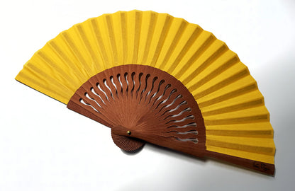 Yellow Mini Soleio fan