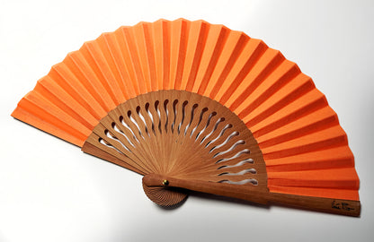 Orange Mini Soleio fan