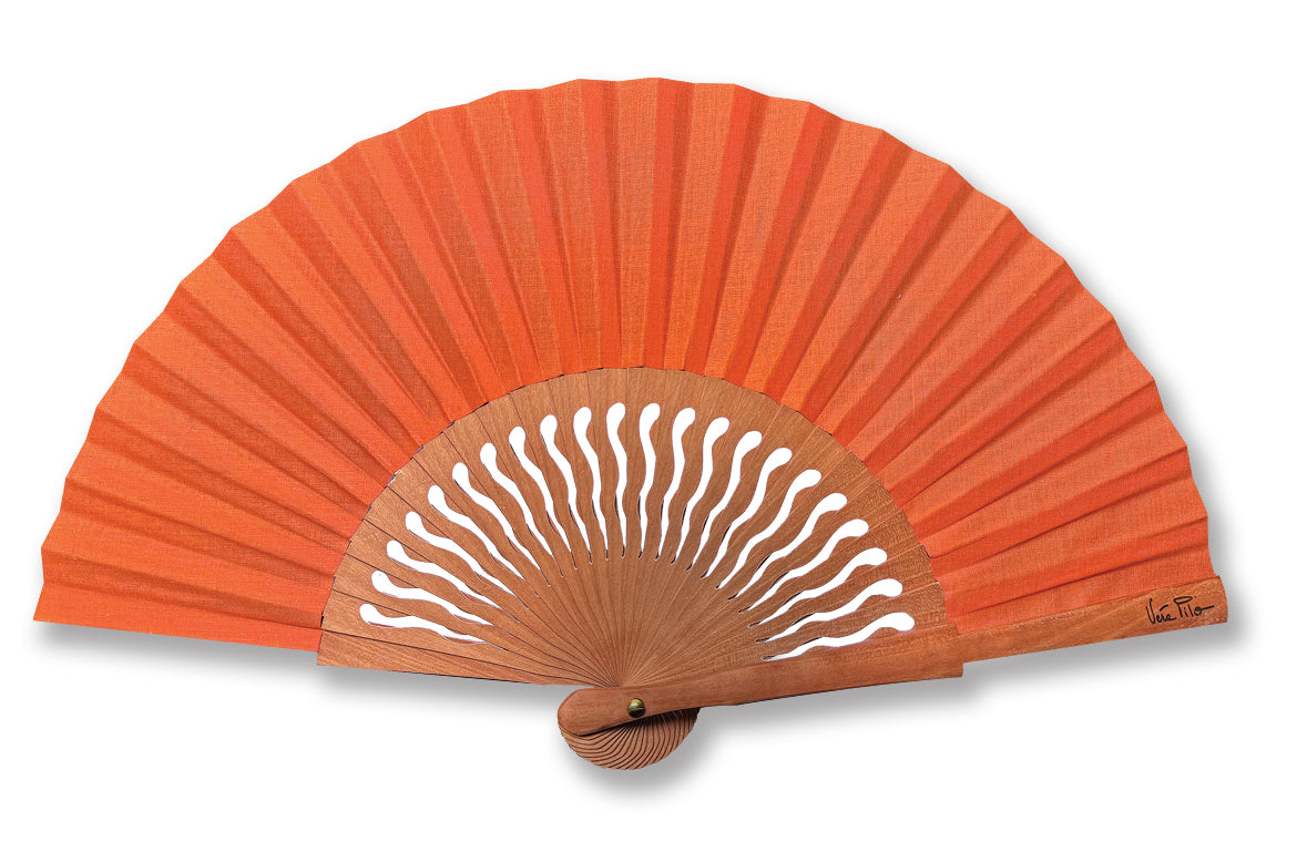 Orange Mini Soleio fan
