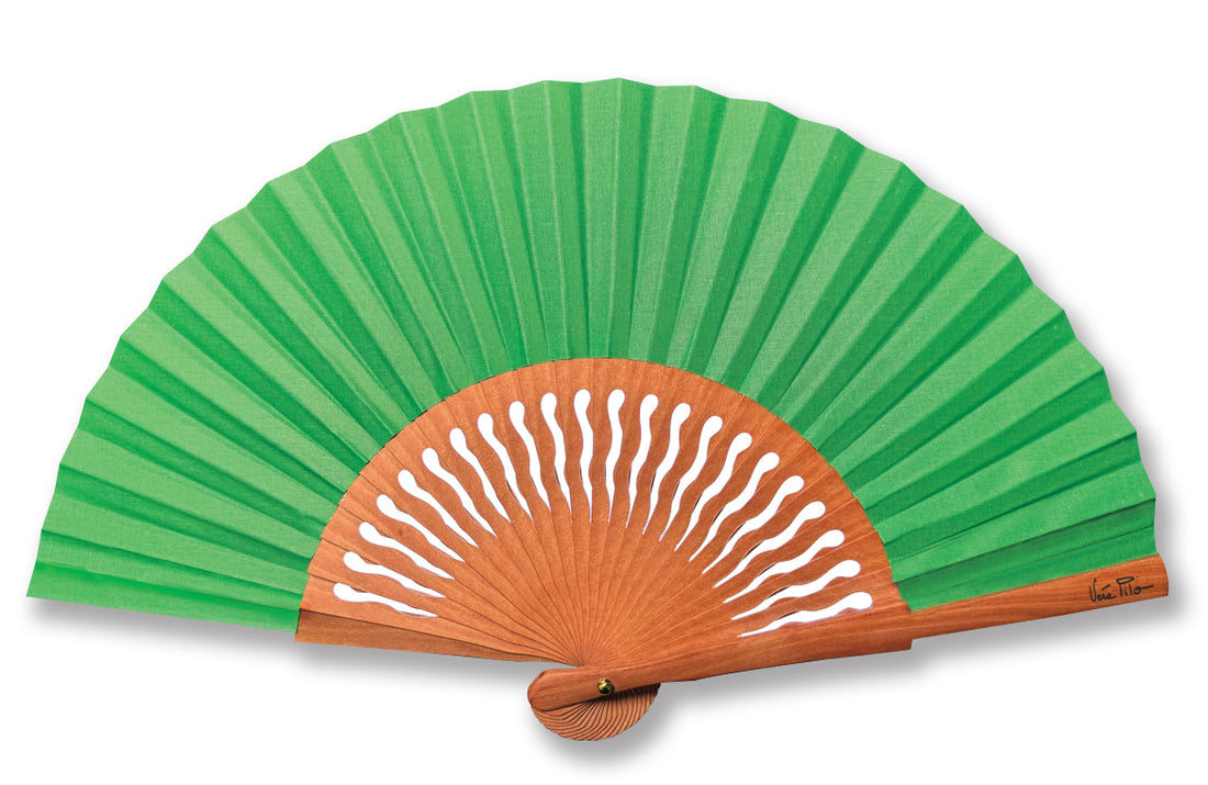 Éventail Mini Soleio Vert