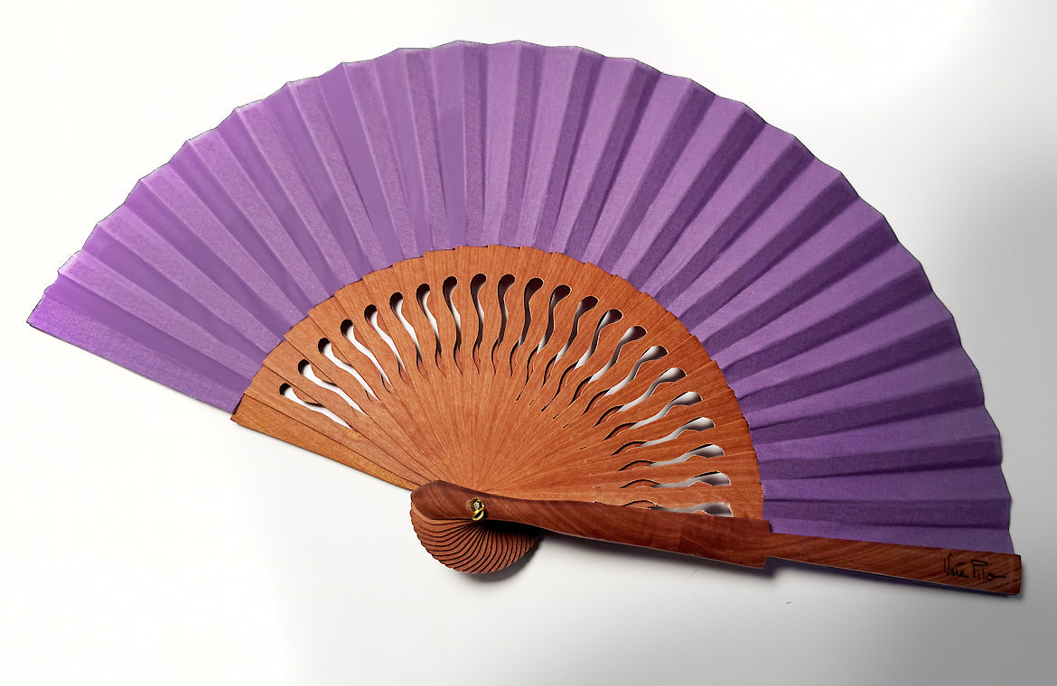 Purple Mini Soleio fan