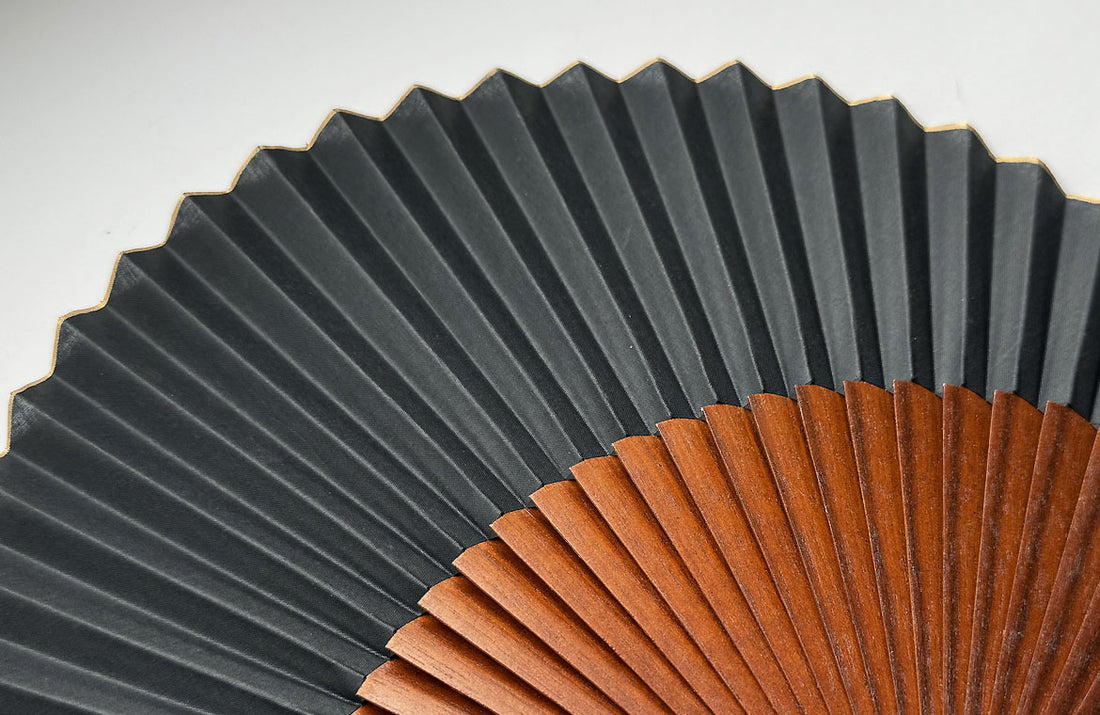 Ventaglio Ovalo Nero