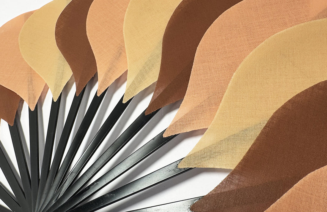 Ventaglio Palmito Pralina