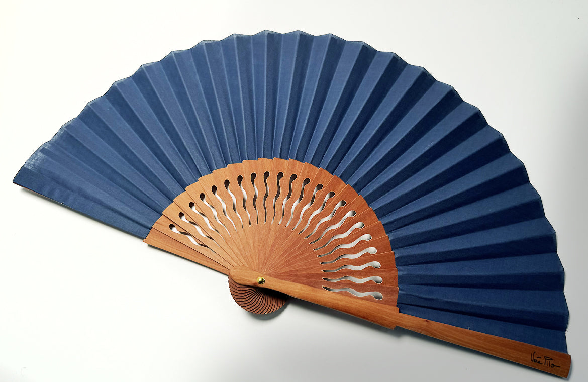 Éventail Soleio Bleu Marine